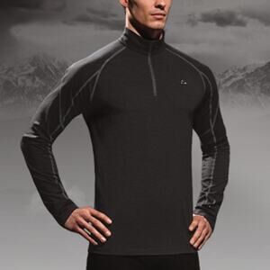 PARADOX Long-Sleeved Performance Base Layer Quarter-Zip Shirt (XL) - NWT